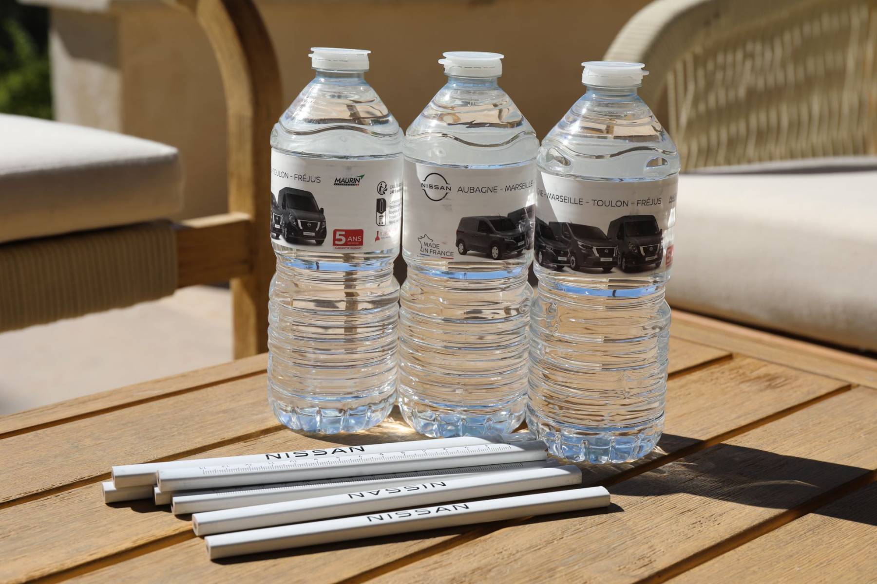 Opération de communication pour une pause fraicheur avec le Groupe Maurin