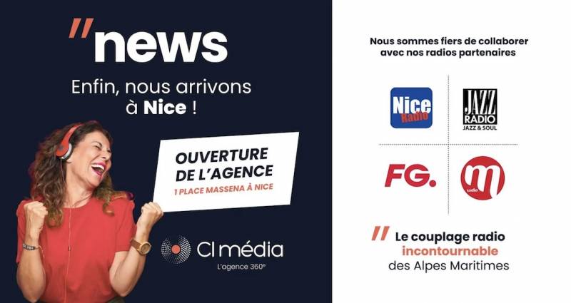 CI Média étend son territoire sur Nice et sa région